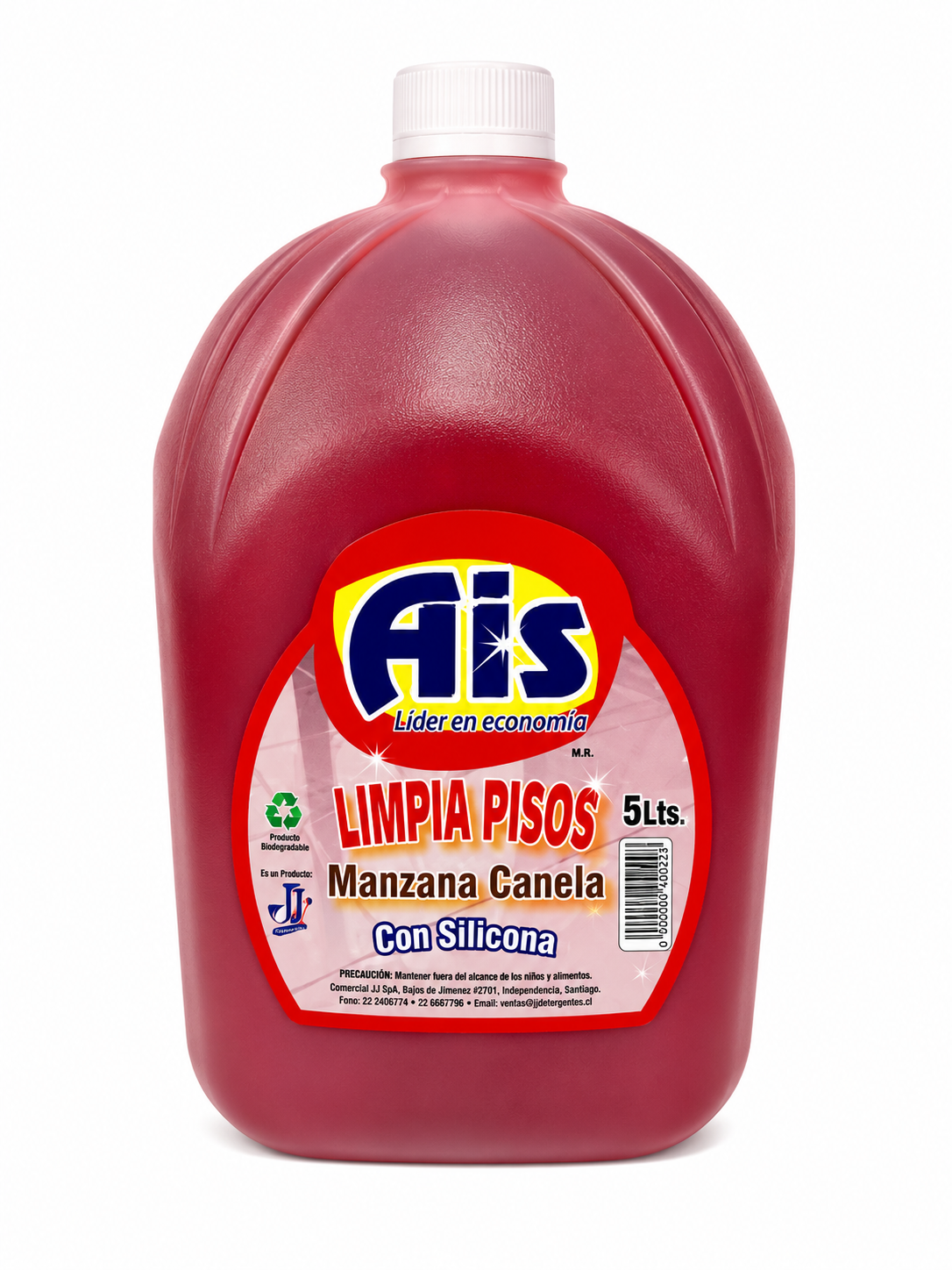 AIS LIMPIAPISO MANZANA CANELA BID 5 LT
