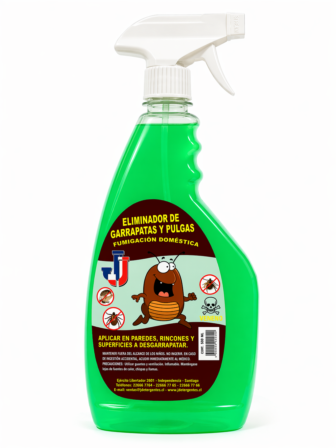 ELIMINADOR DE GARRAPATAS BOT 500 ML C/G