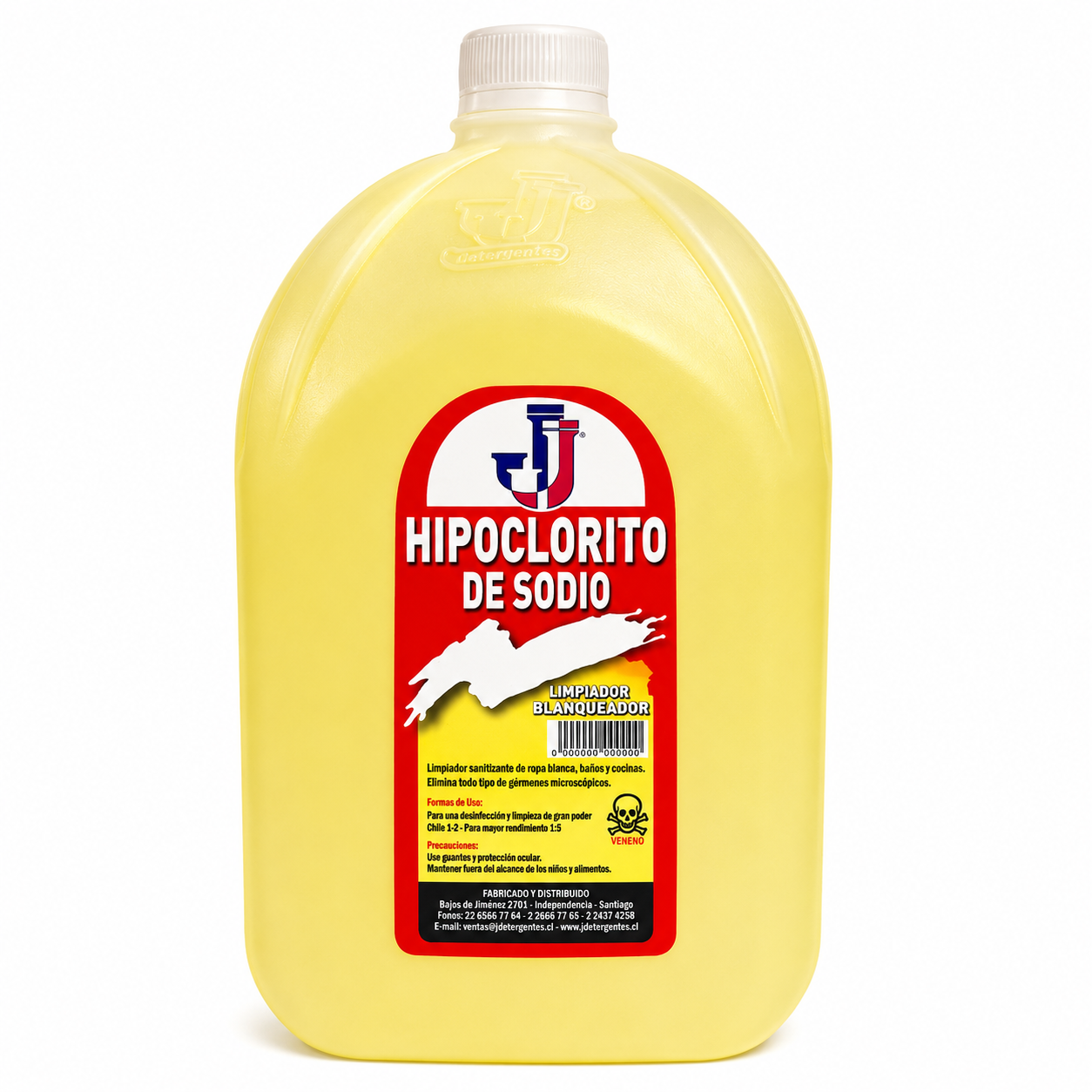 HIPOCLORITO JJ BID 5 LT