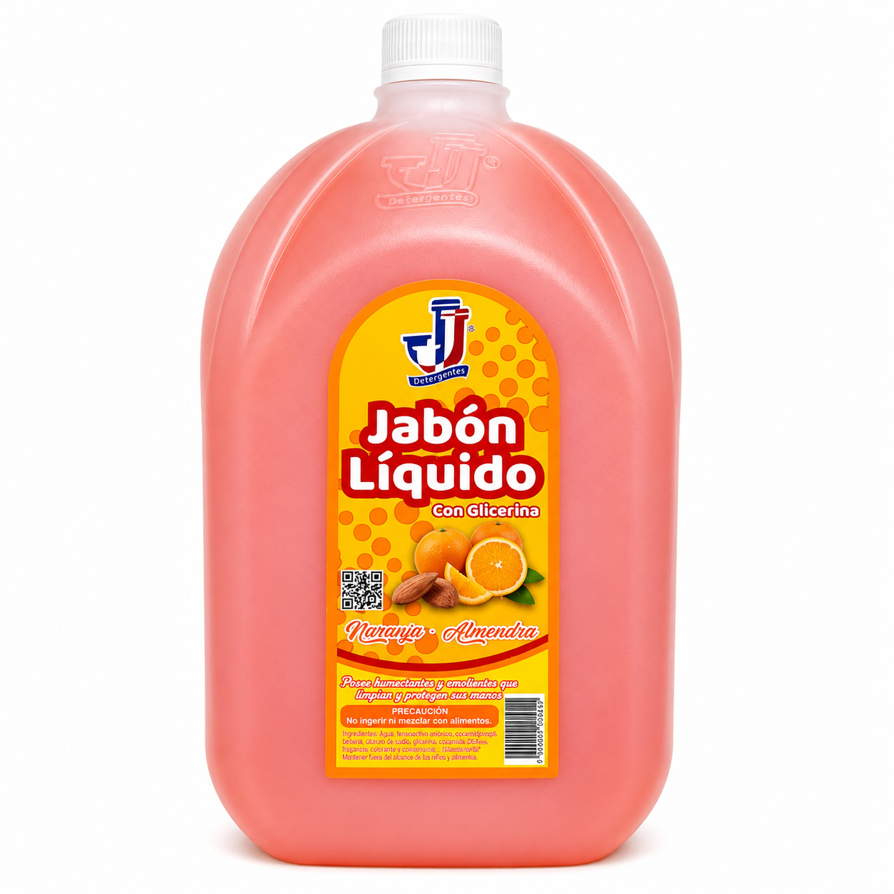 JABON LIQUIDO NARANJA ALMENDRA BID 5 LT