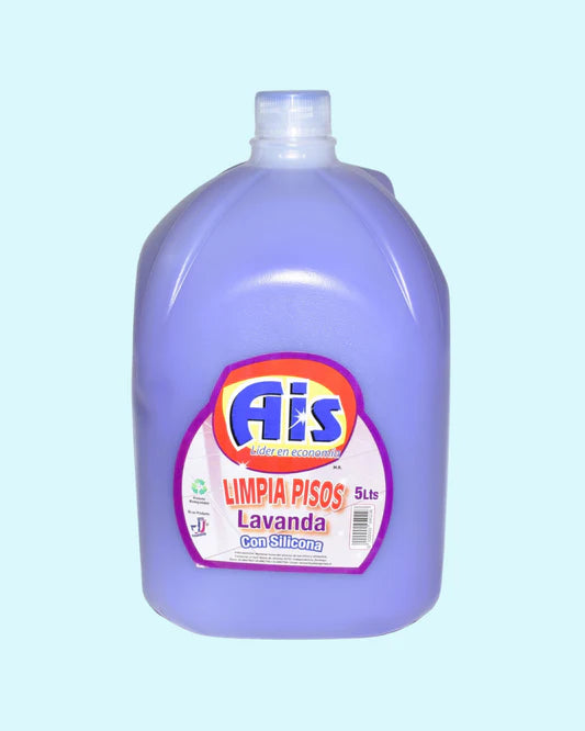 AIS LIMPIA PISO CON SILICONA LAVANDA BID 5 LT