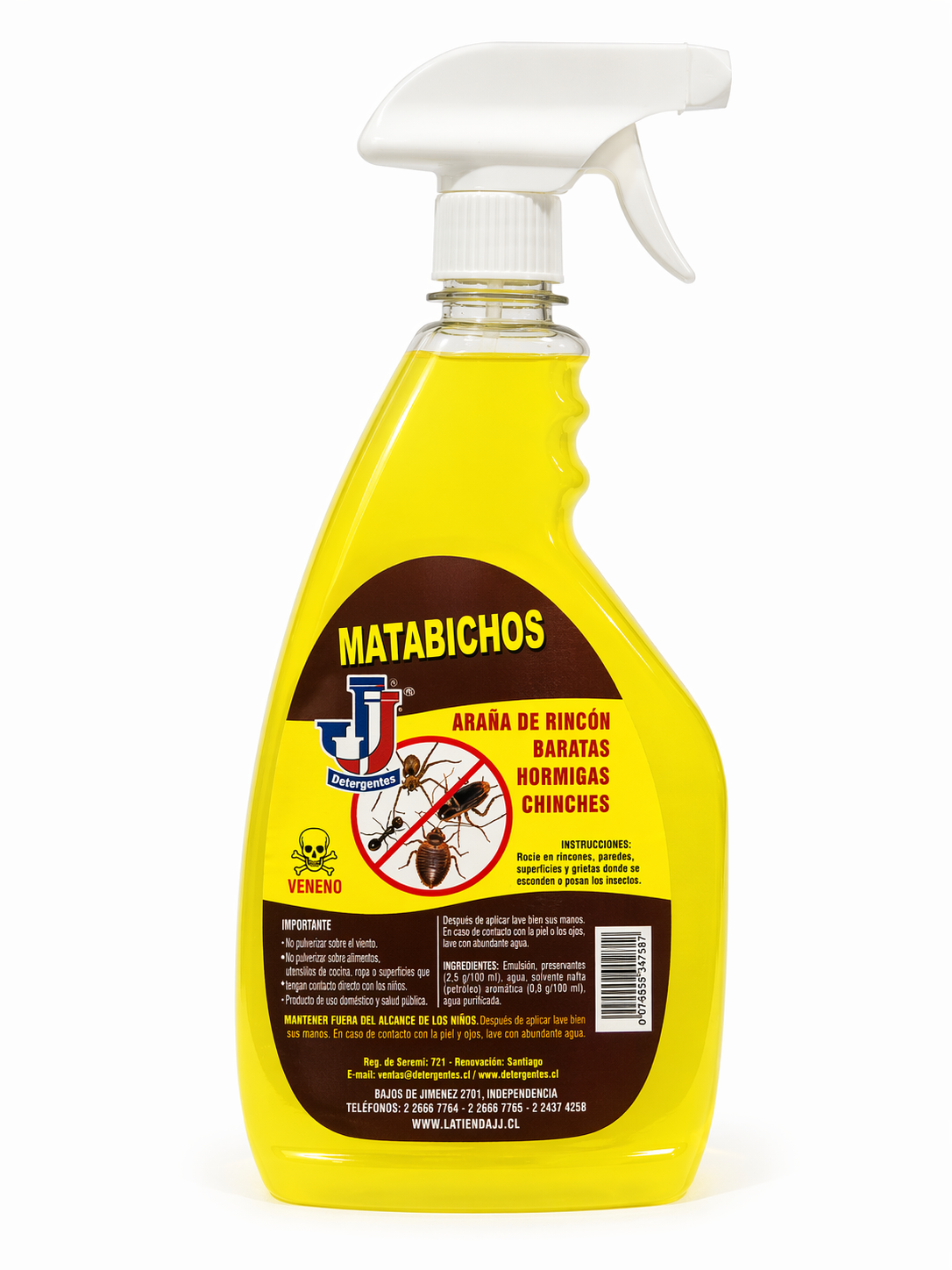 MATA BICHO BOT 500 ML C/G